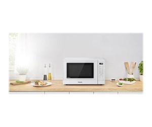 Mikrobølgeovn - Panasonic NN-GT45KWSUG - microwave oven with grill - freestanding - white - NN-GT45KWSUG