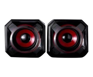 Høyttalere - PC - Verbatim SureFire Gator Eye Gaming Speakers Red - 48820