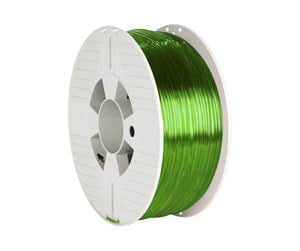 Filament - 3D Printer - Verbatim - transparent green - PETG filament - 55057