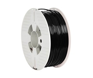 Filament - 3D Printer - Verbatim - black RAL 9017 - PETG filament - 55052