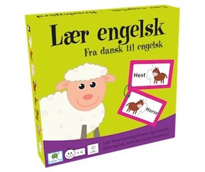 Brettspill & Puslespill - Barbo Toys Play with English Words DK - 5704976058977