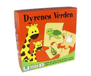 Brettspill & Puslespill - Barbo Toys Dyrenes verden (DK) - 5704976059189