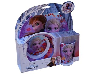 Barnerom - Barbo Toys Frozen 3 pcs Melamine set w/o rim - 1560