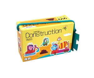 Puslespill - Barbo Toys Little Bright Ones - 3 Puzzles - Construction - 5704976055136