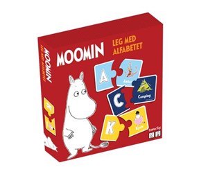 Brettspill & Puslespill - Barbo Toys Moomin - Play with the Alphabet DK - 5704976071167