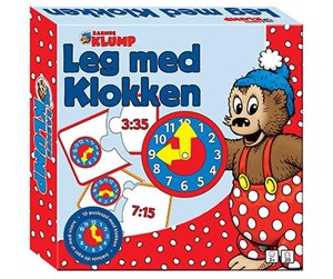 Brettspill & Puslespill - Barbo Toys Rasmus Klump - Leg med Klokken - 5704976074373