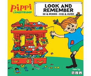 Brettspill & Puslespill - Barbo Toys Pippi Longstocking Look and Remember - 5704976086079