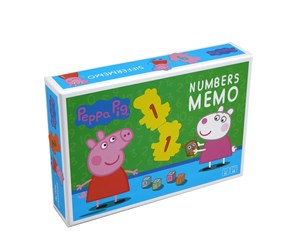 Brettspill & Puslespill - Barbo Toys Peppa Pig - Numbers Memo - 5704976089582