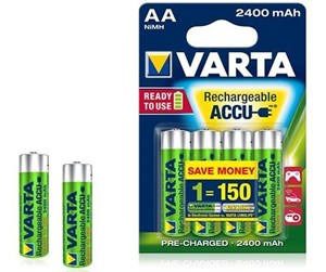 Batteri - VARTA 56756 battery - 4 x AA type - NiMH - 56756101404