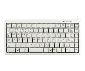 Tastatur - Cherry G84-4100 Compact Keyboard - Tastatur - Engelsk - Grå - G84-4100LCMUS-0