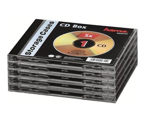 Lagrings-tilbehør - Hama storage CD jewel case - 44748