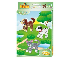 Kreative leker - Hama Iron On Bead Set - Dogs and Cats 2000 pcs. - 3449