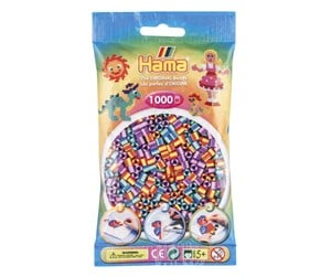 Kreative leker - Hama Ironing beads mix - Striped Mix (092) 1000pcs. - 207-92