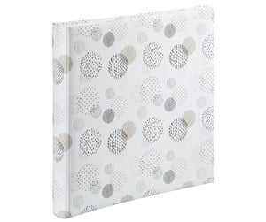 Fotoalbum & Arkivering - Hama "Graphic" Jumbo Album 30x30 cm 80 White Pages Dots - 000072420000