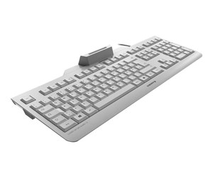 Tastatur - Cherry SECURE BOARD 1.0 - Tastatur - Belgisk - Hvit - JK-A0400BE-0