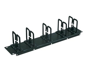 Rackskap - Tripp Lite Rack Enclosure Cabinet Horizontal Cable Ring Flexible 2URM - rack cable management kit - 2U - SRCABLERING2U