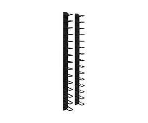 Rackskap - Tripp Lite Rack Enclosure Cabinet 6ft Horizontal Cable Ring Flexible 6' - rack cable management kit - SRCABLERINGVRT