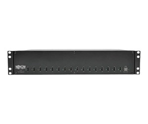 Mobil - Adaptere og ladere - Tripp Lite 16-Port USB Charging Station with Syncing 230V 5V 40A (200W) USB Charger Output 2U Rack-Mount charging station - 16 x 4 pin USB Type A - 200 Watt - U280-016-RMINT