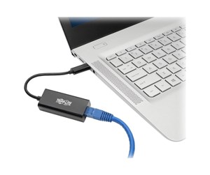 Nettverksadapter - Tripp Lite USB C to Gigabit Ethernet Adapter USB Type C to Gbe 10/100/1000 - network adapter - USB-C 3.1 - Gigabit Ethernet - U436-06N-GB