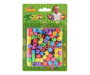 Kreative leker - Hama String Beads Maxi - Pastel Mix (50) 250 pcs. - 8521