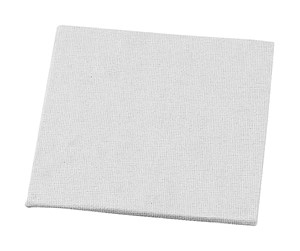 Arts & Crafts - Tilbehør - Creativ Company Canvas Panel White 280gr 10x10cm - 225000