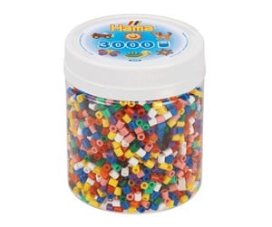 Kreative leker - Hama Ironing Beads in Jar - Mix Standard (00) 3000pcs. - 209-00