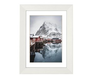 Fotoalbum & Arkivering - Hama "Oslo" Wooden Frame white 15 x 20 cm - 175954