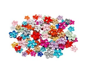 Arts & Crafts - Tilbehør - Creativ Company Rhinestones Flowers 252st. - 522030