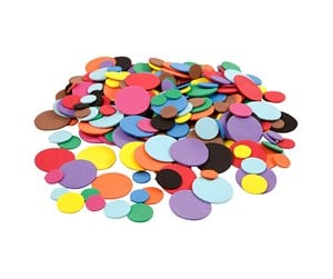 Arts & Crafts - Tilbehør - Creativ Company Foam molds Rounds 300pcs. - 790061