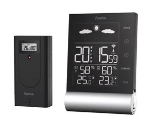 Varme- & Kjøleapparat - Hama Black Line - weather station - 186417