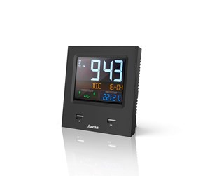 DAB, nettverks- og klokkeradio - Hama "Dual-USB" Radio Alarm Clock with LED Colour Display and USB Charg. Func. - 00186381