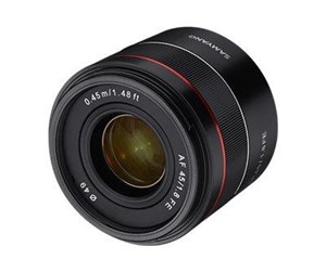 Linser - SAMYANG AF - Lens - 45 mm - f/1.8 FE - Sony E-mount - 22803