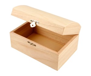 Arkivering & Oppbevaring - Creativ Company Wooden Treasure Chest Small - 574940