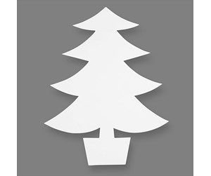 Arts & Crafts - Tilbehør - Creativ Company Craft Christmas trees 25st. - 95211