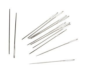 Garn & Tilbehør - Creativ Company Embroidery needles with blunt point 4.2cm 25pcs. - 41118