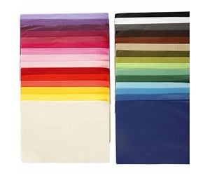 Papir, Fotopapir & Etiketter - Creativ Company Tissue paper A4 Coloured 300pcs. - 20914