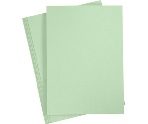 Papir, Fotopapir & Etiketter - Creativ Company Paper Light green A4 80gr 20pcs. - 218028