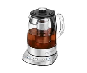 Andre kjøkkenapparater - ProfiCook PC-WKS 1167G - tea maker/kettle - stainless steel/glass - 501167