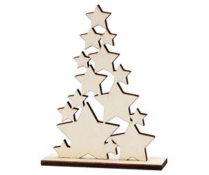 Arts & Crafts - Tilbehør - Creativ Company Wooden Christmas Tree - 56924