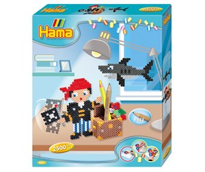 Kreative leker - Hama Iron on Bead Set - Pirates 2500 pcs. - 3251