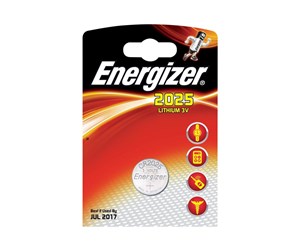 Batteri - Energizer No. CR2025 battery x CR2025 - Li - CR2025