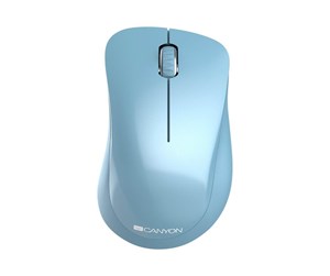 Mus - Canyon MW-11 - mouse - 2.4 GHz - niagara - Mus - Optisk - 3 knapper - Blå - CNE-CMSW11BL