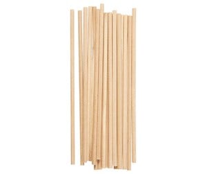 Arts & Crafts - Tilbehør - Creativ Company Round Craft Sticks Wood 20pcs. - 563070