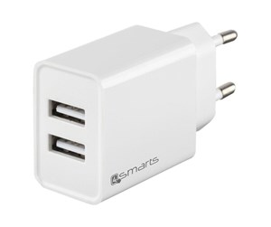 Mobil - Adaptere og ladere - 4smarts VoltPlug Dual - 465559