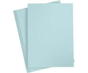 Papir, Fotopapir & Etiketter - Creativ Company Paper Light Blue A4 80gr 20pcs. - 218018