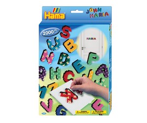 Kreative leker - Hama Ironing beads set Letters 2000pcs. - 3424