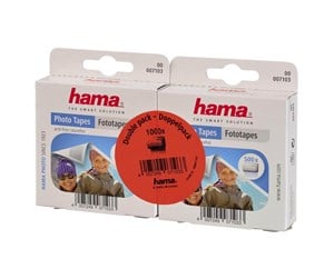 Foto- & Videotilbehør - Hama Photo Tape Dispenser 2 x 500 Tapes double pack - 7103