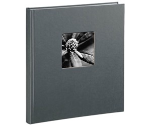 Fotoalbum & Arkivering - Hama “Fine Art" Bookbound Album 29 x 32 cm 50 white pages grey - 2117