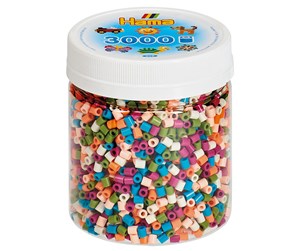 Kreative leker - Hama Iron on Beads in Jar - Color mix (58) 3000 pcs - 209-58