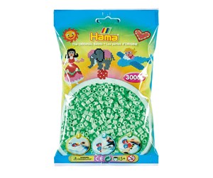 Kreative leker - Hama Iron on Beads - Pastel Mint (98) 3000 pcs. - 201-98